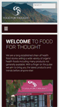 Mobile Screenshot of foodforthoughtuk.com